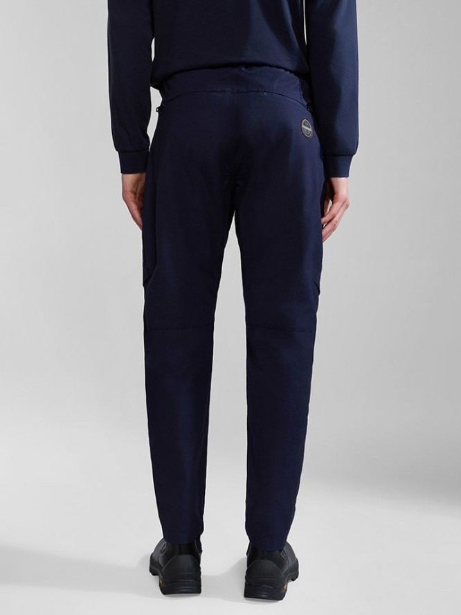 Napapijri Spodnie w kolorze granatowym rozmiar: S