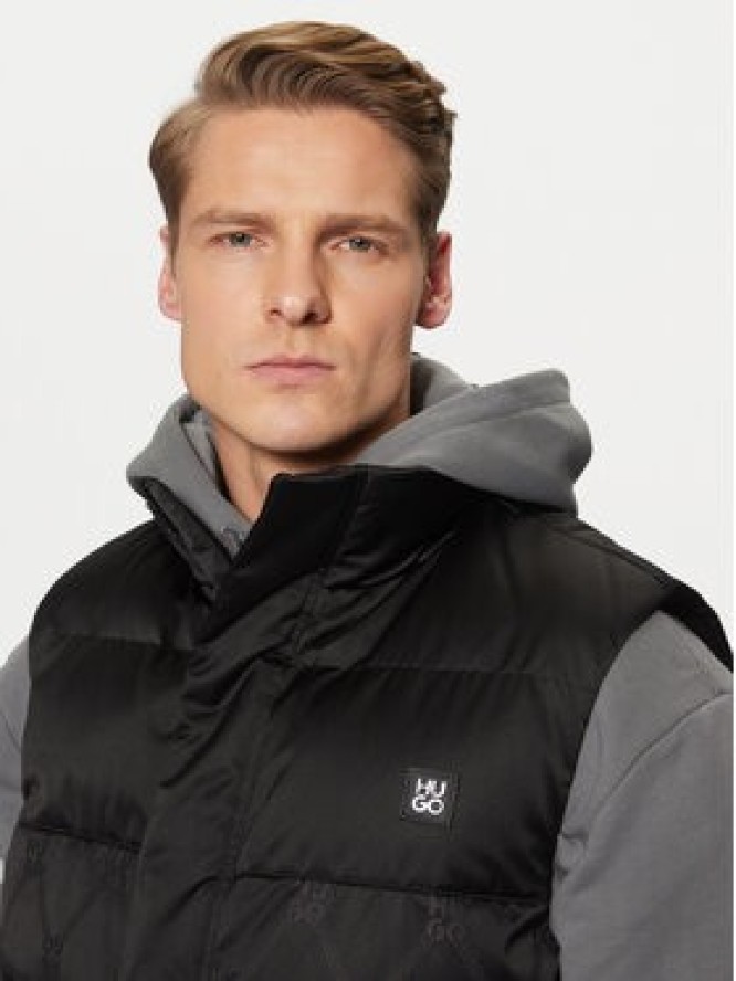 HUGO Bezrękawnik Baltino2411 50525366 Czarny Slim Fit