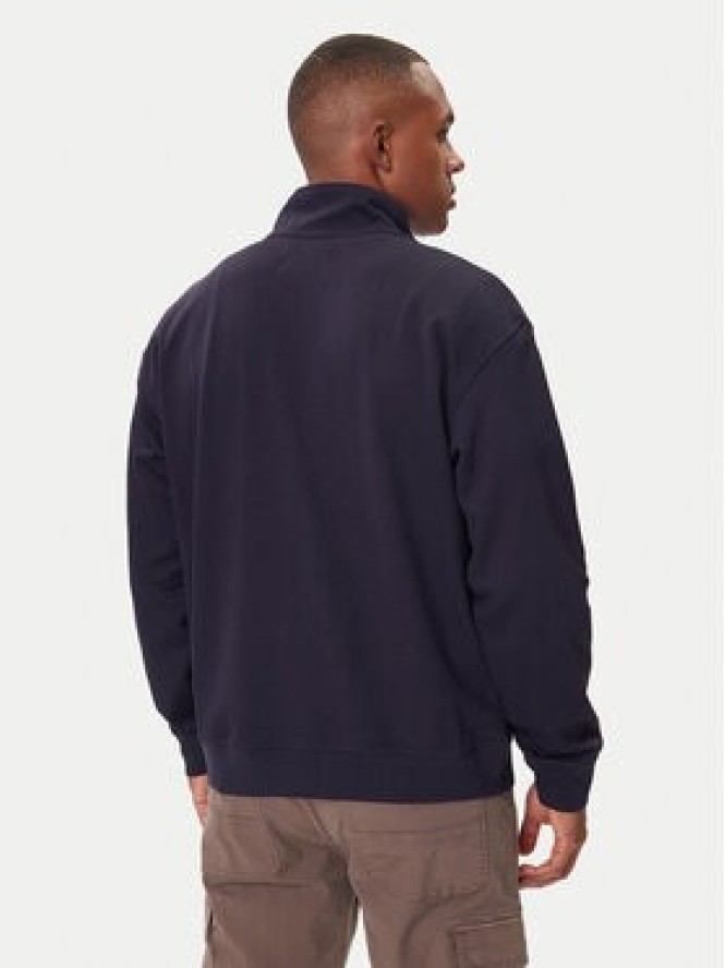 Guess Bluza M5BQ18 K0552 Granatowy Regular Fit