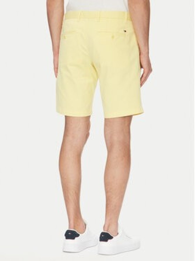 Tommy Hilfiger Szorty materiałowe Brooklyn MW0MW23563 Żółty Regular Fit