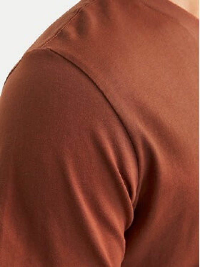 Jack & Jones T-Shirt Vesterbro 12265740 Brązowy Relaxed Fit
