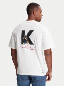 KARL LAGERFELD T-Shirt 755098 553270 Beżowy Regular Fit