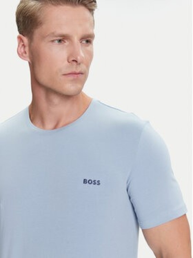 BOSS T-Shirt Mix&Match 50515312 Błękitny Regular Fit