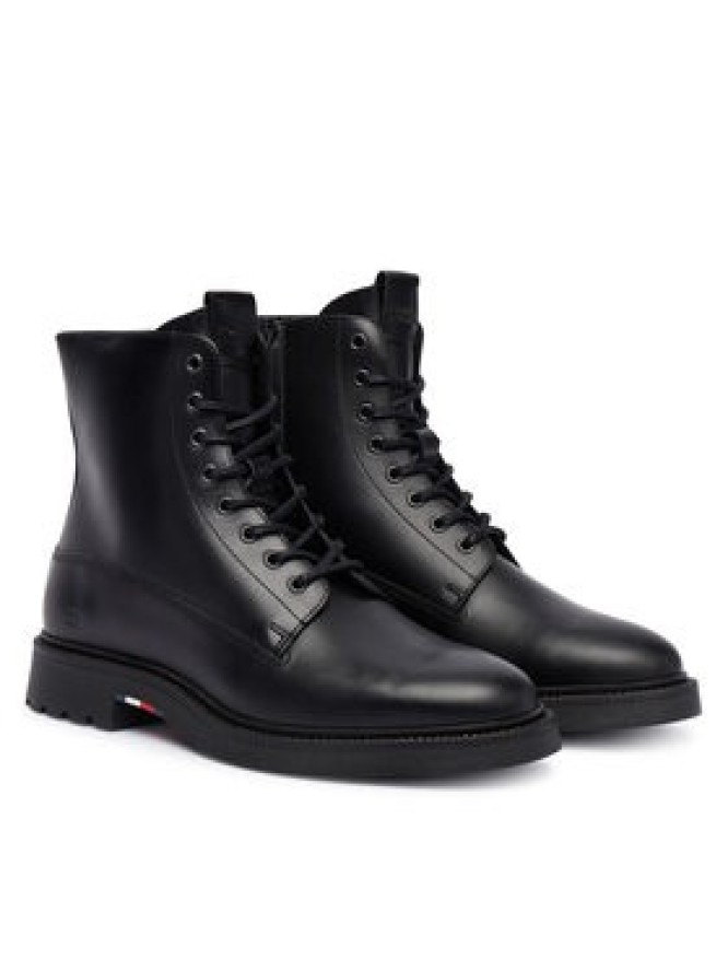 Tommy Hilfiger Kozaki Comfort Lwt FM0FM05593 Czarny