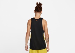 Koszulka męska nike dri-fit starting five tank jersey vivid sulfur