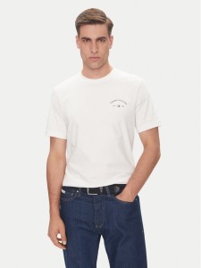Tommy Hilfiger T-Shirt Hotel MW0MW39352 Biały Regular Fit