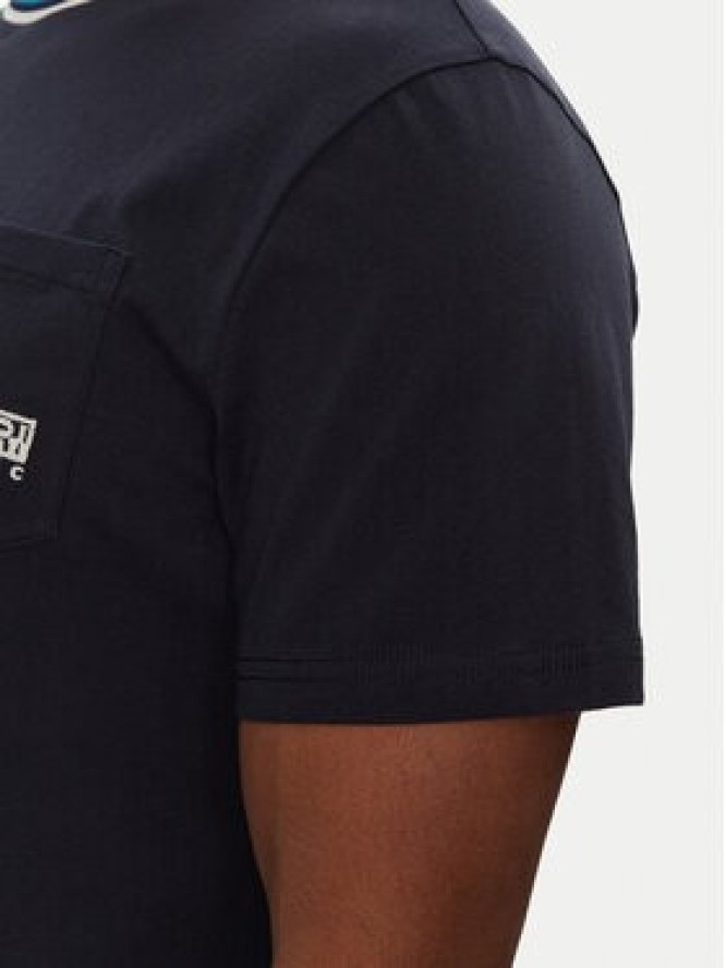 Napapijri T-Shirt S-Murlo NP0A4IEJ1761 Granatowy Regular Fit