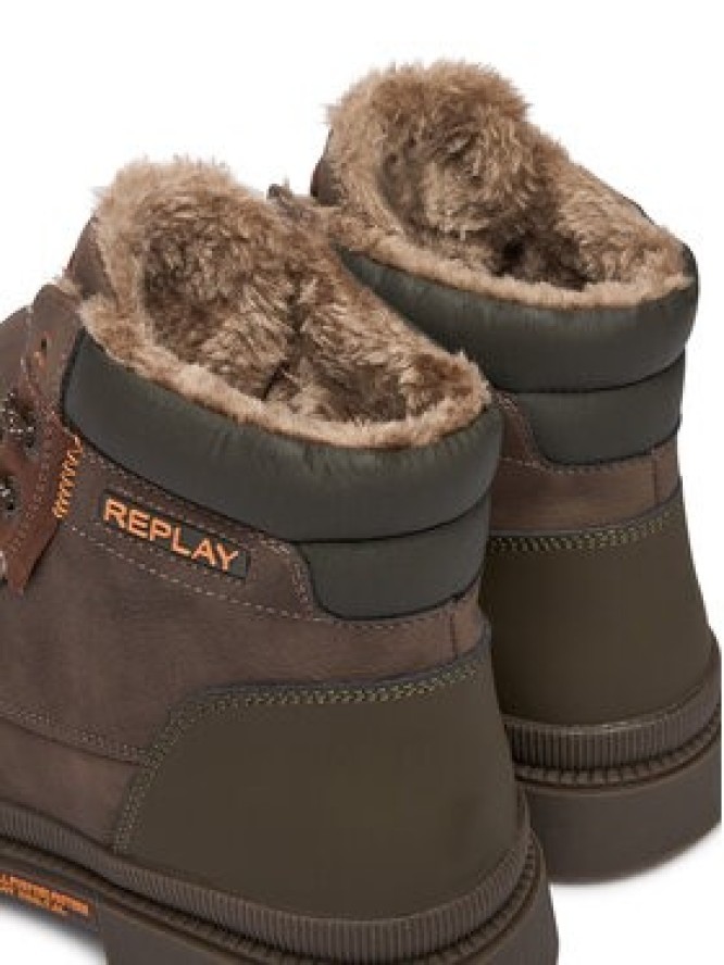 REPLAY Trzewiki GMC1G .000.C0008S Brązowy