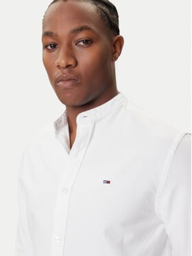 Tommy Jeans Koszula Essential DM0DM21690 Biały Regular Fit