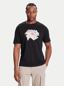 New Balance T-Shirt MT53905 Czarny Regular Fit