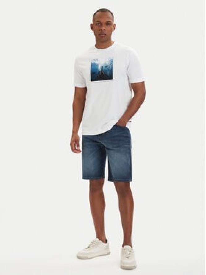 BOSS Szorty jeansowe Re.Maine 50559917 Niebieski Regular Fit