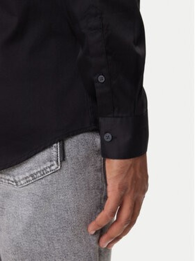 Armani Exchange Koszula XM001504 AF10192 UC001 Czarny Regular Fit
