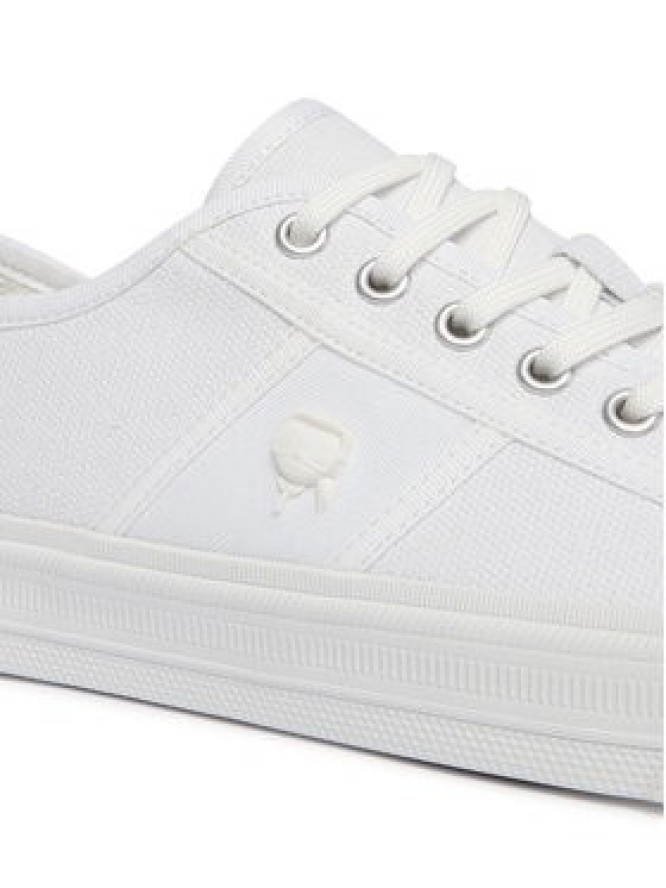KARL LAGERFELD Trampki Rae KL50326 Biały