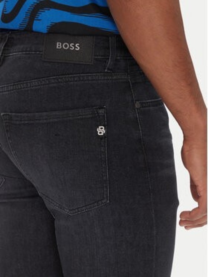 BOSS Jeansy H-Delaware 50520851 Szary Slim Fit