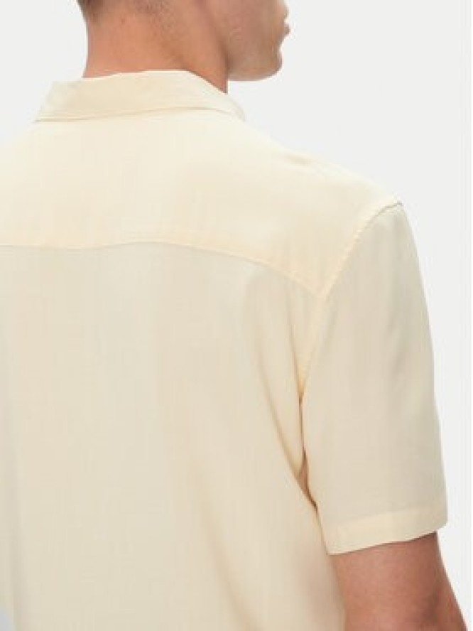 Blend Koszula 20716363 Beżowy Regular Fit