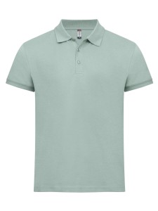 clique Classic Lincoln S/S koszulka polo bawełniana nowy krój – Sage Green