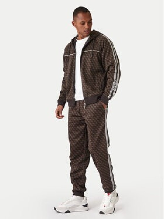 Guess Bluza Z5BQ13 K2042 Brązowy Relaxed Fit