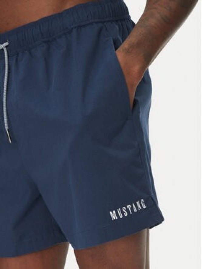 Mustang Szorty kąpielowe Oceanside 1016478 Granatowy Regular Fit