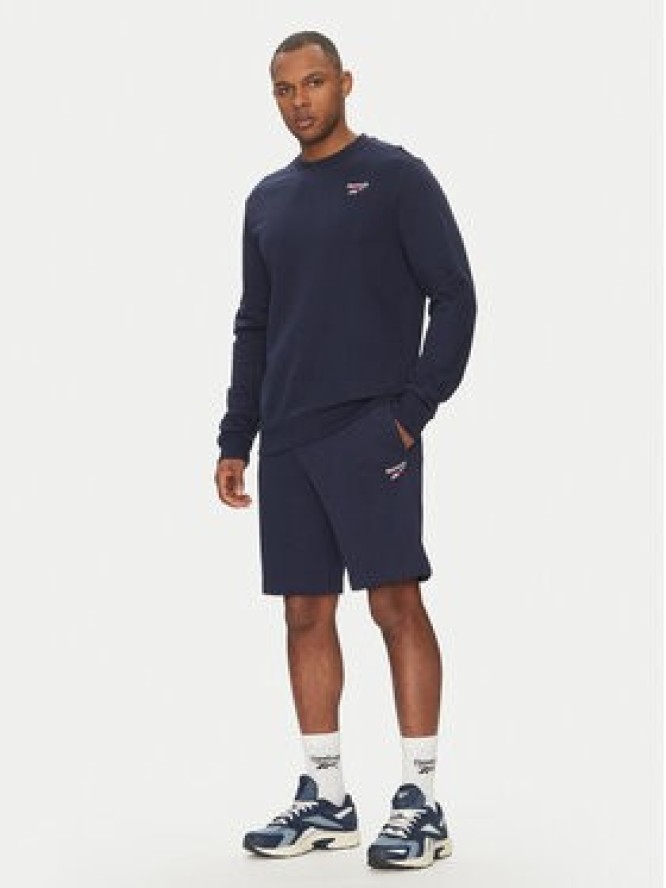 Reebok Bluza 100217146 Granatowy Regular Fit