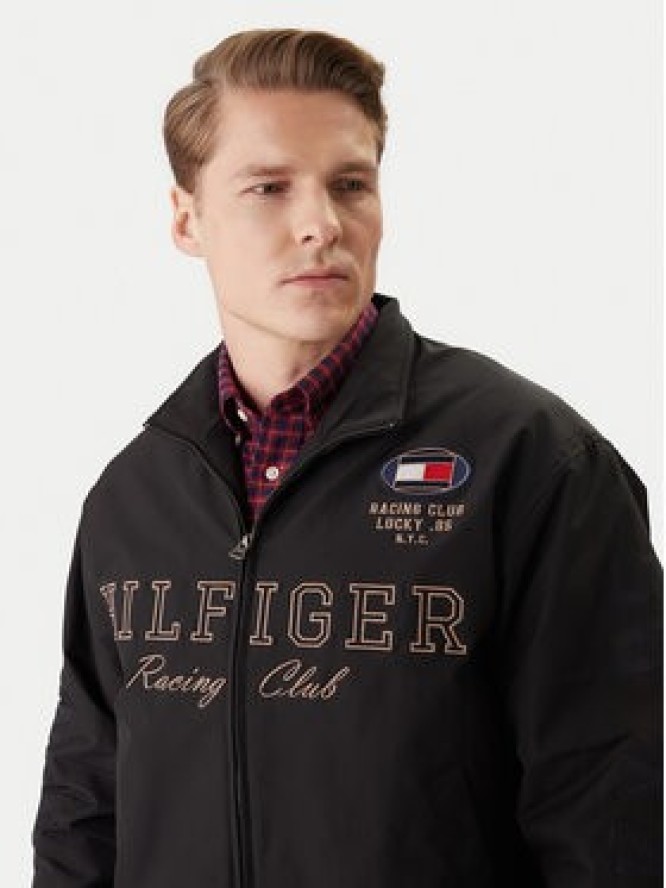 Tommy Hilfiger Kurtka bomber Racing MW0MW42565 Czarny Regular Fit