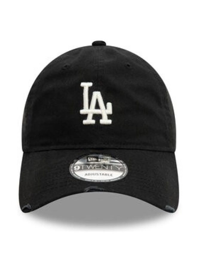 New Era Czapka z daszkiem LA Dodgers Distressed 9TWENTY 60595229 Czarny