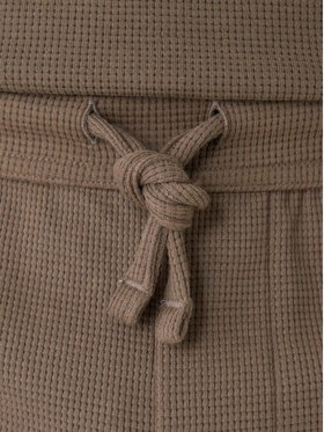 BOSS Szorty sportowe Waffle 50535884 Brązowy Regular Fit