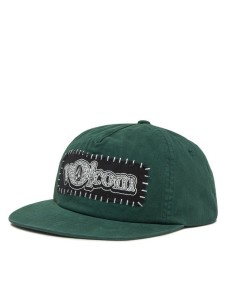 Volcom Czapka z daszkiem V Ent Adj D5512508 Zielony