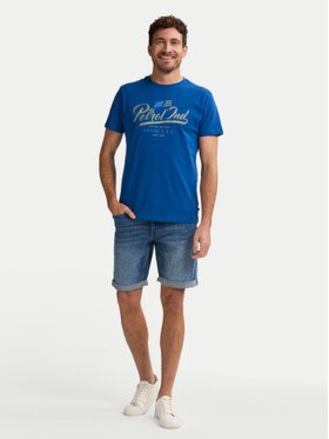 Petrol Industries T-Shirt M-1050-TSR600 Niebieski Regular Fit