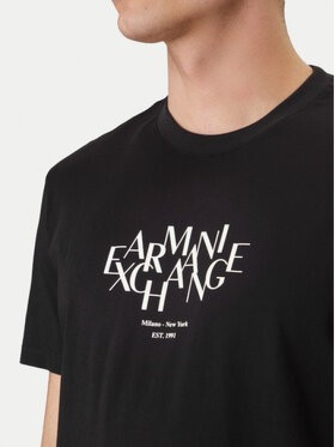 Armani Exchange T-Shirt XM002782 AF10356 UC001 Czarny Regular Fit