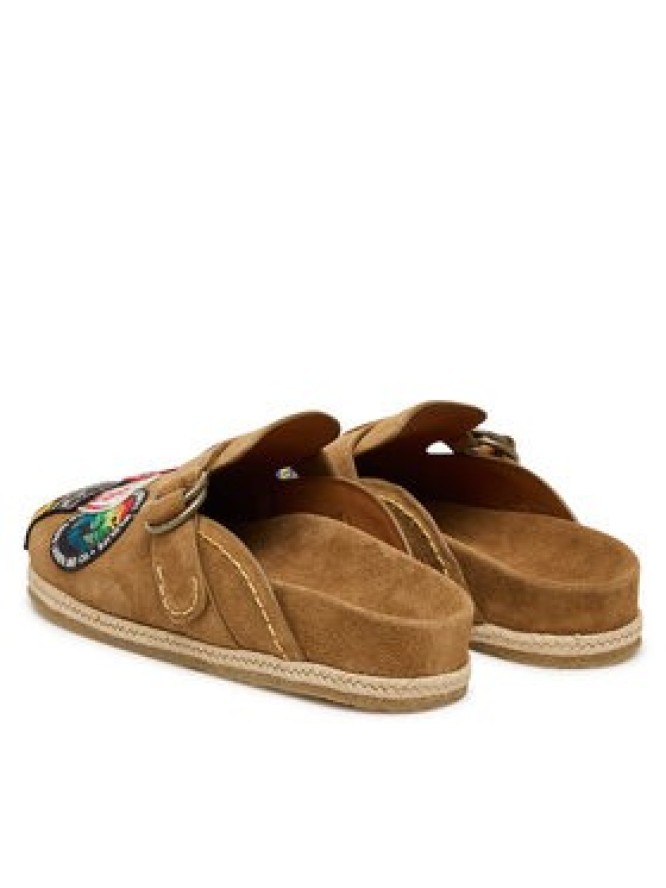 Polo Ralph Lauren Klapki 803974113001 Brązowy