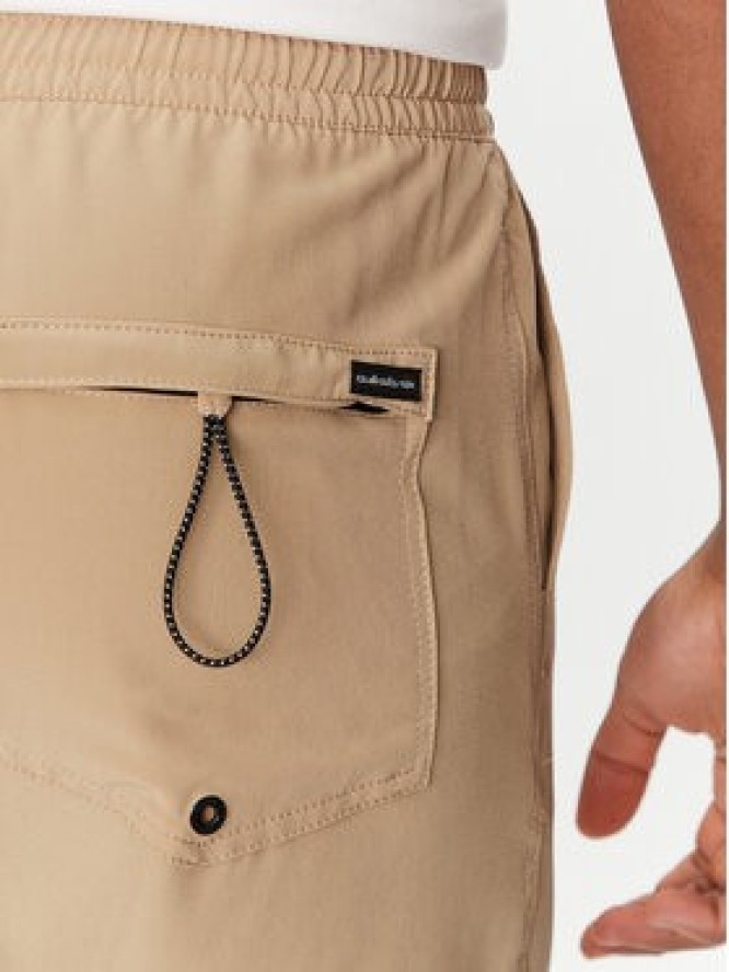 Quiksilver Szorty kąpielowe Taxer Amphibian 18" EQYHY03883 Beżowy Straight Leg
