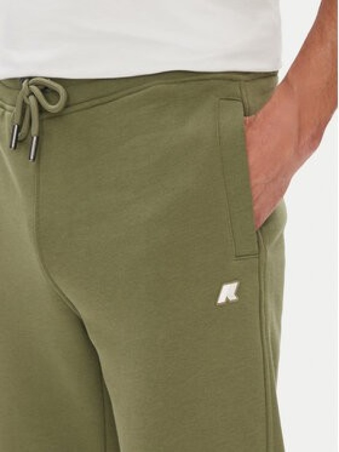 K-Way Spodnie dresowe Mickyel K51377W Zielony Regular Fit
