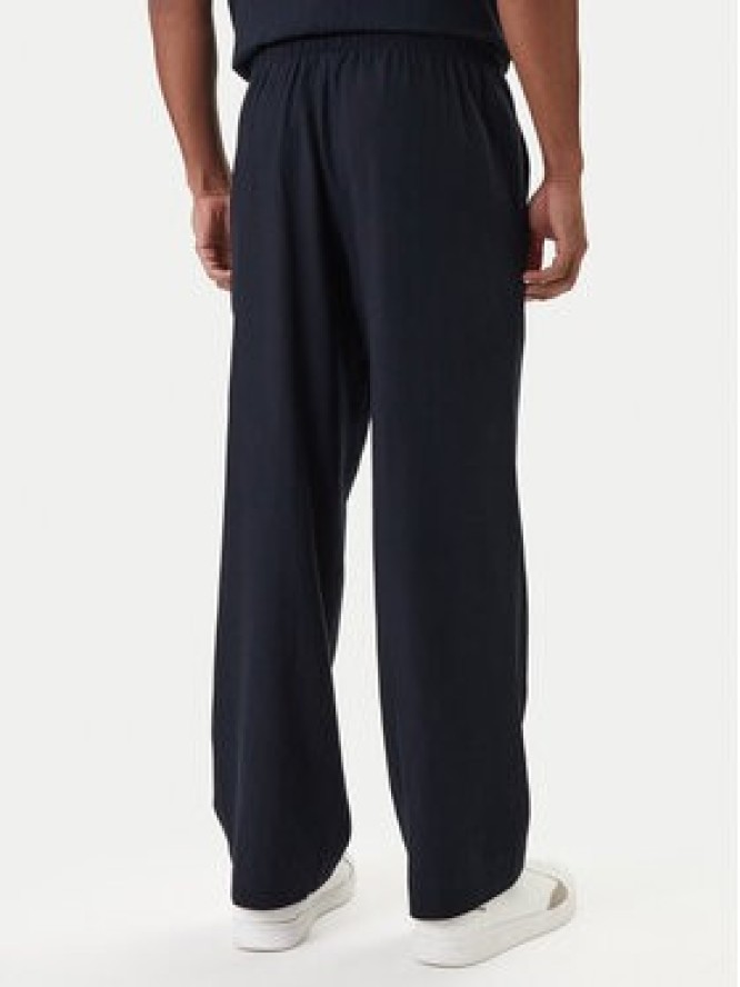 Emporio Armani Spodnie materiałowe EM000586 AF20590 UB102 Granatowy Regular Fit
