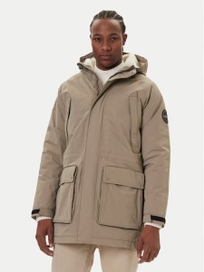 Napapijri Kurtka zimowa A-Diries NP0A88TE Beżowy Regular Fit