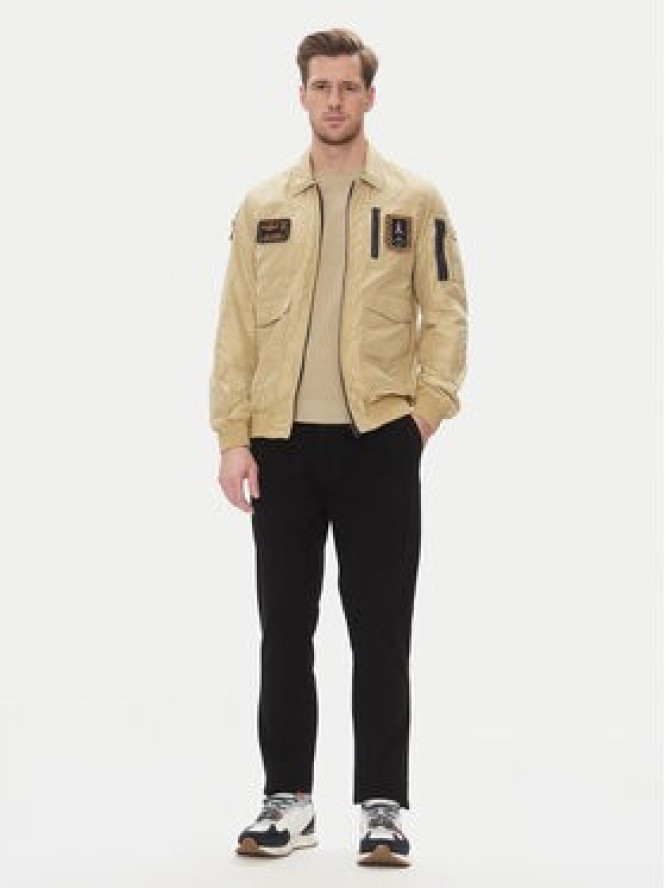 Aeronautica Militare Kurtka przejściowa 251AB2071CT3081 Beżowy Regular Fit