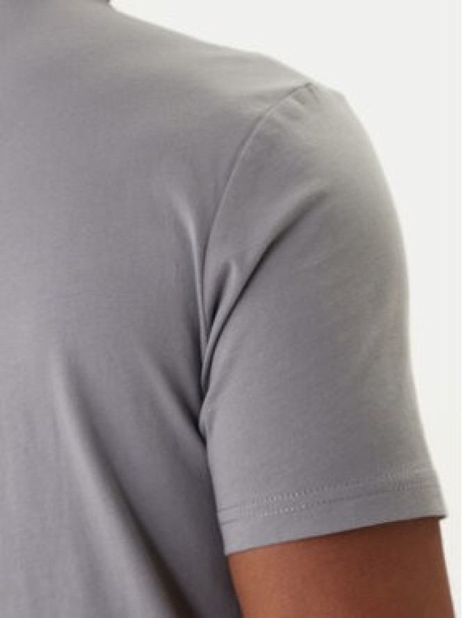 Napapijri T-Shirt Salis NP0A4H8D Szary Regular Fit