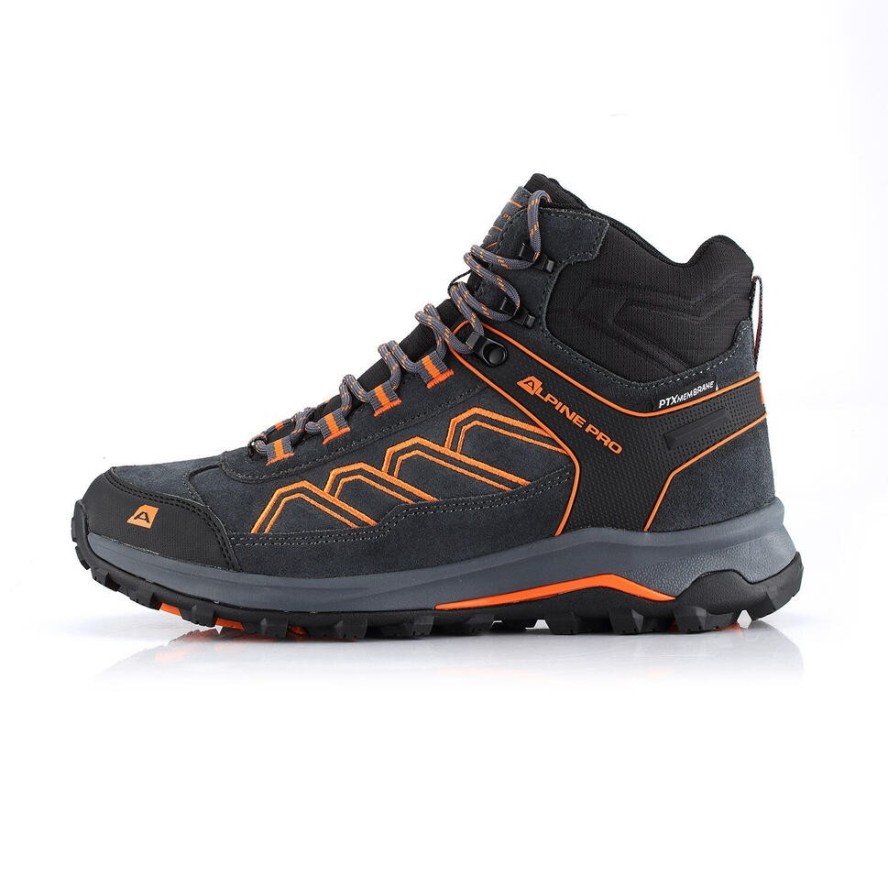 Wysokie buty turystyczne skórzane męskie Alpine Pro Wuteve