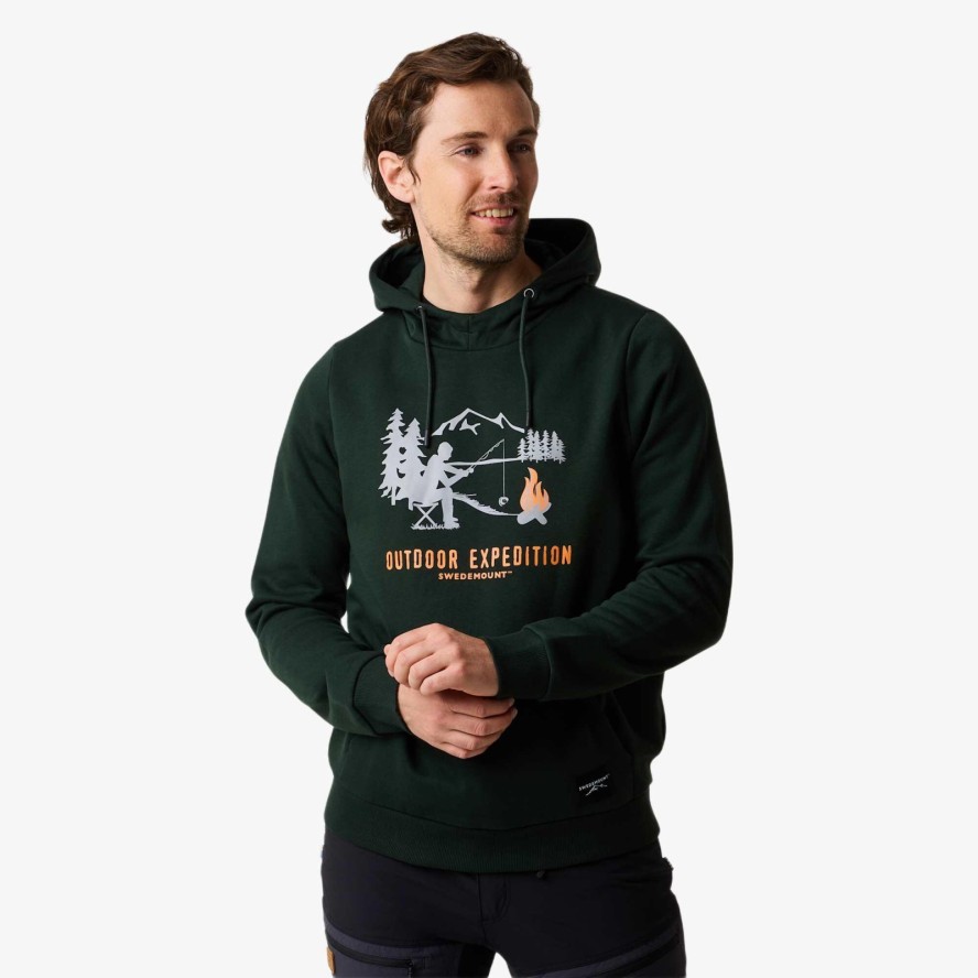 Bluza Z Kapturem Mężczyzna Forest Oddychający