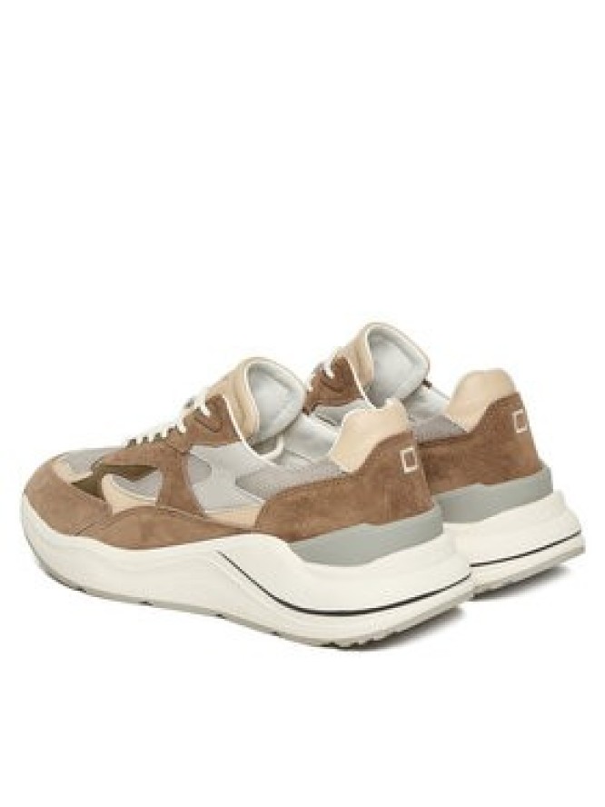 D.A.T.E. Sneakersy Fuga Mesh M431-FG-ME Beżowy