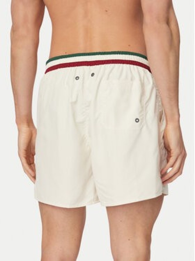 Aeronautica Militare Szorty kąpielowe 261BW0233UCT02967 Biały Regular Fit