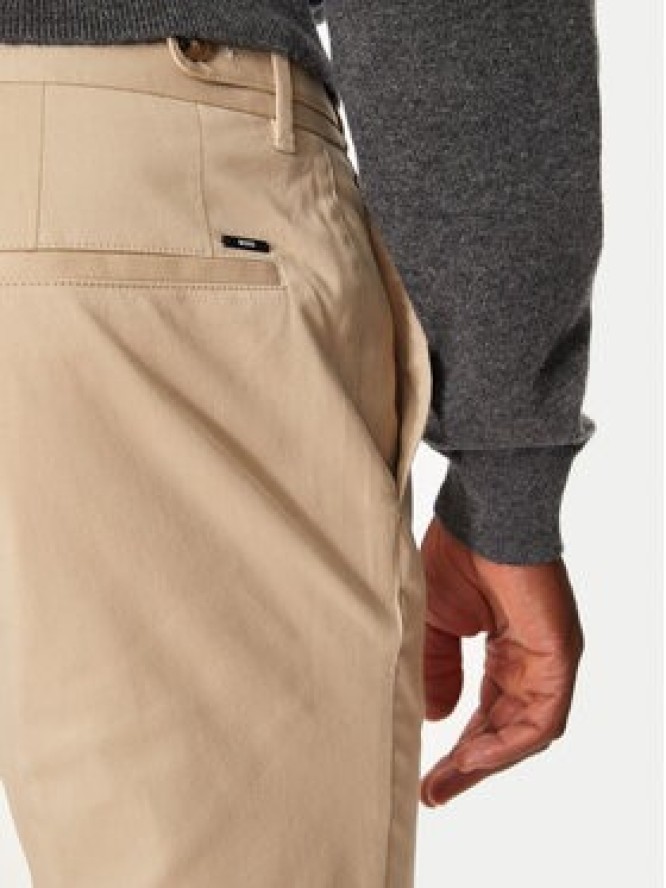 Boss Spodnie materiałowe C-Genius-Dtl-243F 50527920 Beżowy Slim Fit
