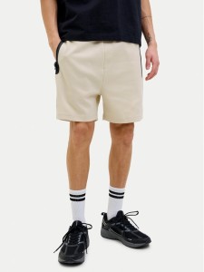 Jack & Jones Szorty sportowe Gordon Fusion 12273304 Beżowy Regular Fit