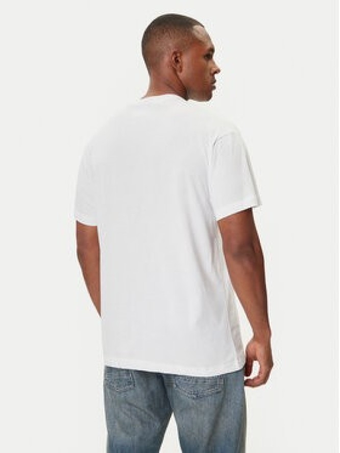 Versace Jeans Couture T-Shirt 79GAHT08 CJ00T Biały Regular Fit