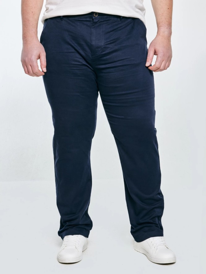Spodnie męskie chinosy granatowe Trevor 403