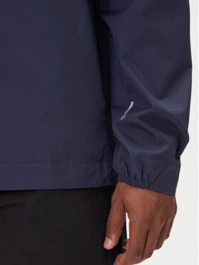 adidas Kurtka przeciwdeszczowa Multi Essentials 2L Rain JY0477 Granatowy Regular Fit