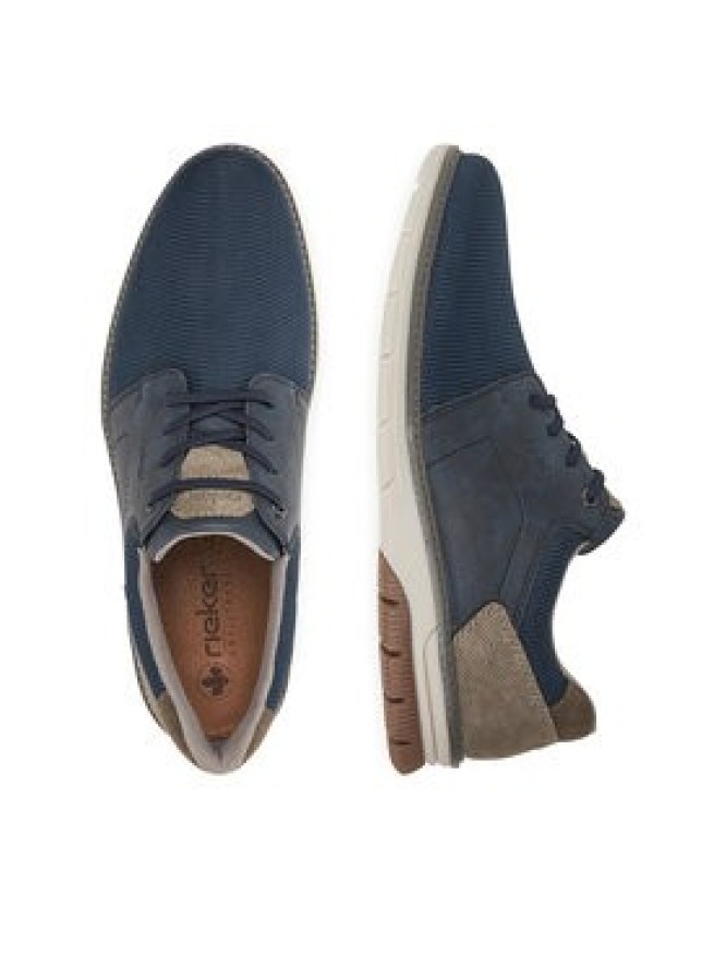 Rieker Półbuty 14459-14 Granatowy