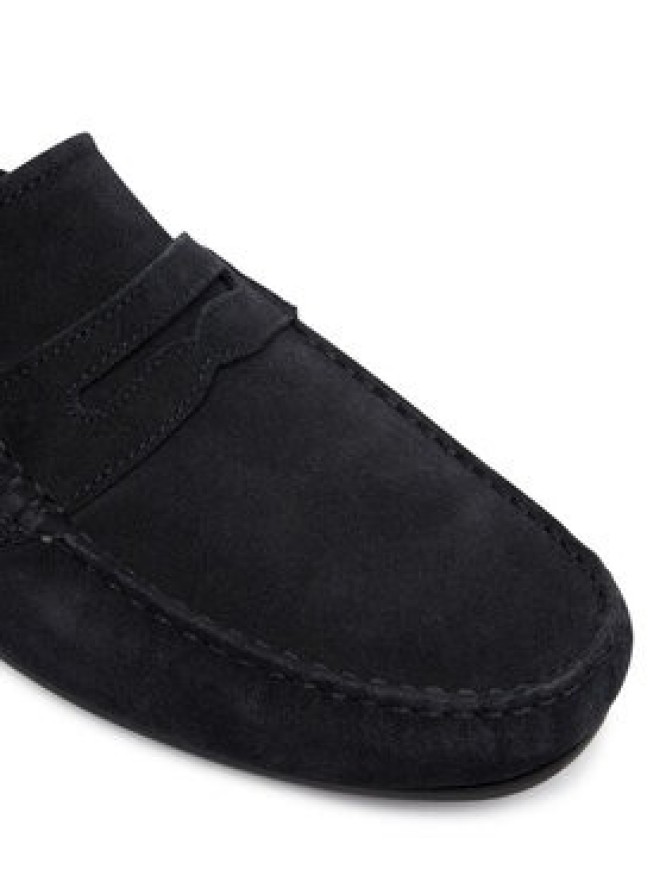 Tommy Hilfiger Mokasyny Core Hilfiegr Suede Driver FM0FM05789 Granatowy