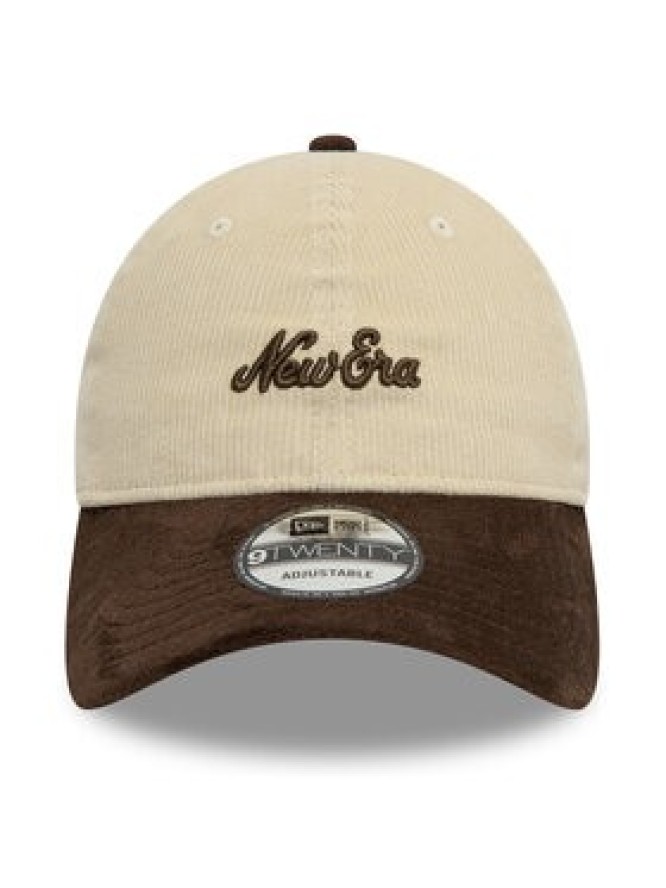New Era Czapka z daszkiem Premium Cord 9Twenty 60595315 Beżowy