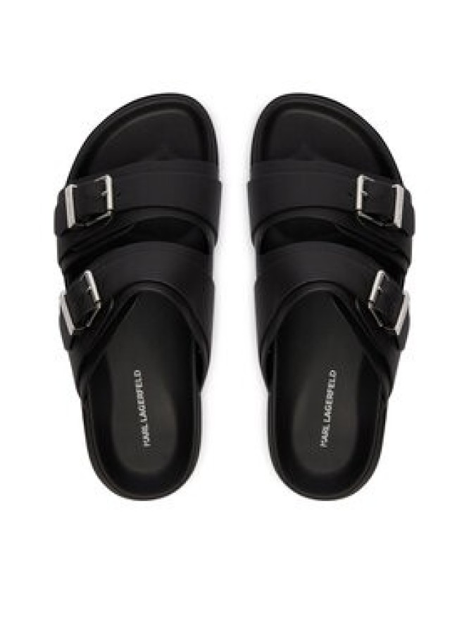 KARL LAGERFELD Klapki Kaden KL72106 Czarny