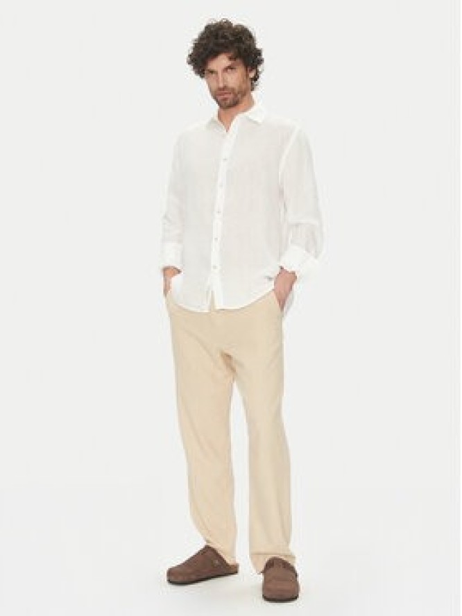 Liu Jo Koszula QA5097 T4359 11001 Biały Regular Fit